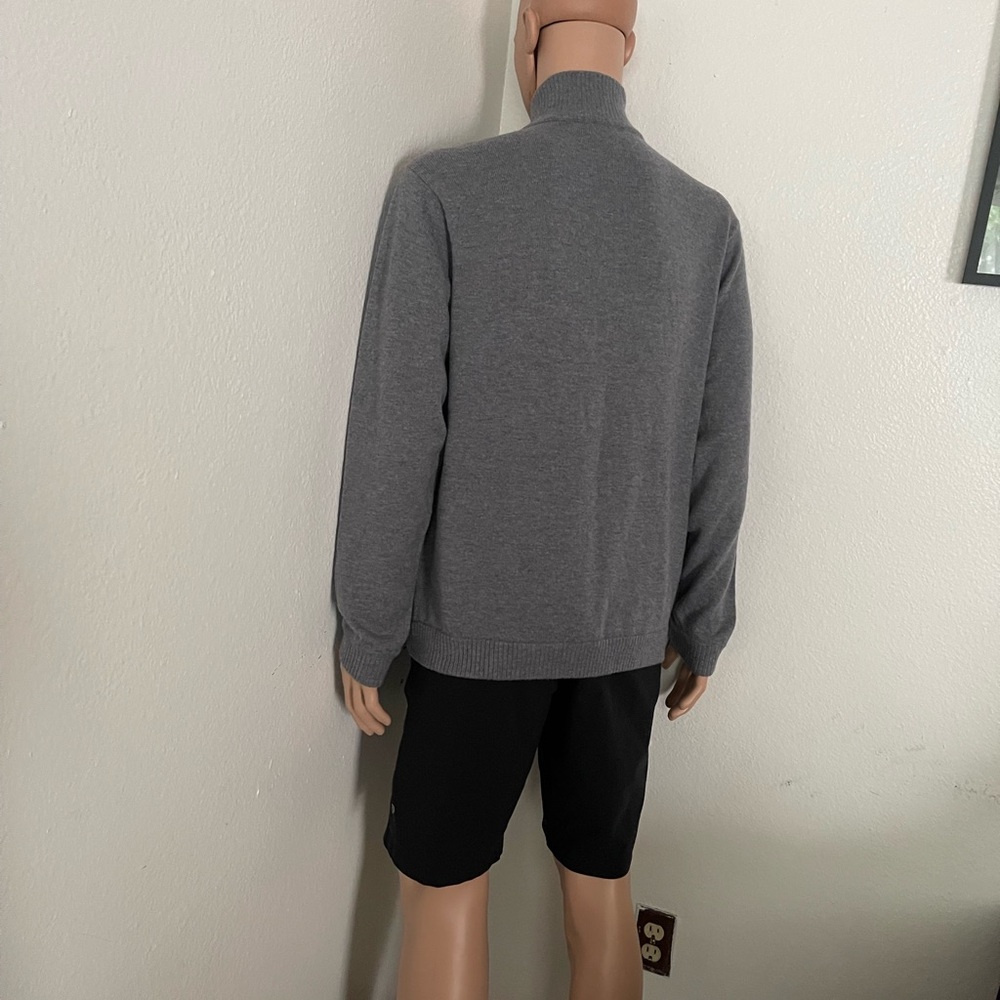 Patagonia Sweater Men's Gray -Quarter Zip-Size none measurements In the Photos - Picture 3 of 16